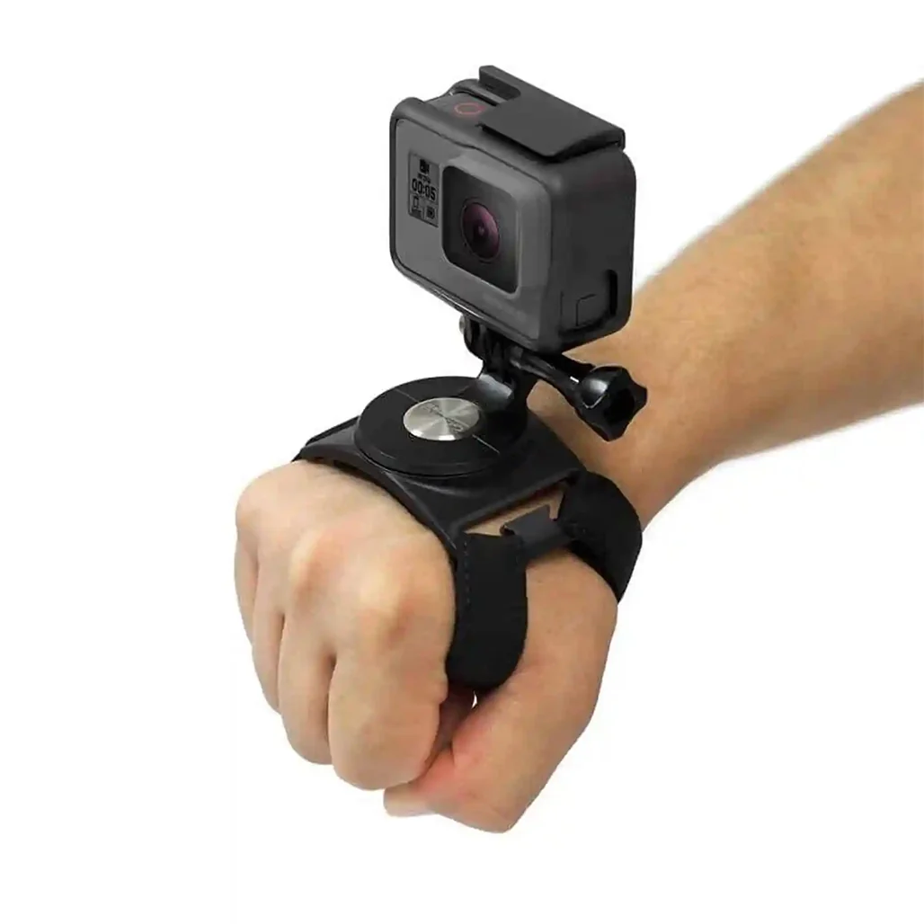 GoPro Hand & Wrist Strap – Adjustable 360° Rotating Camera Mount - Image 2