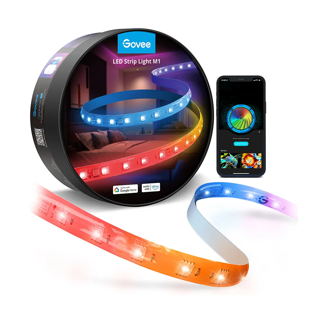 Govee (5m/16.5ft) LED Strip Light M1 - H61E1 - Image 2