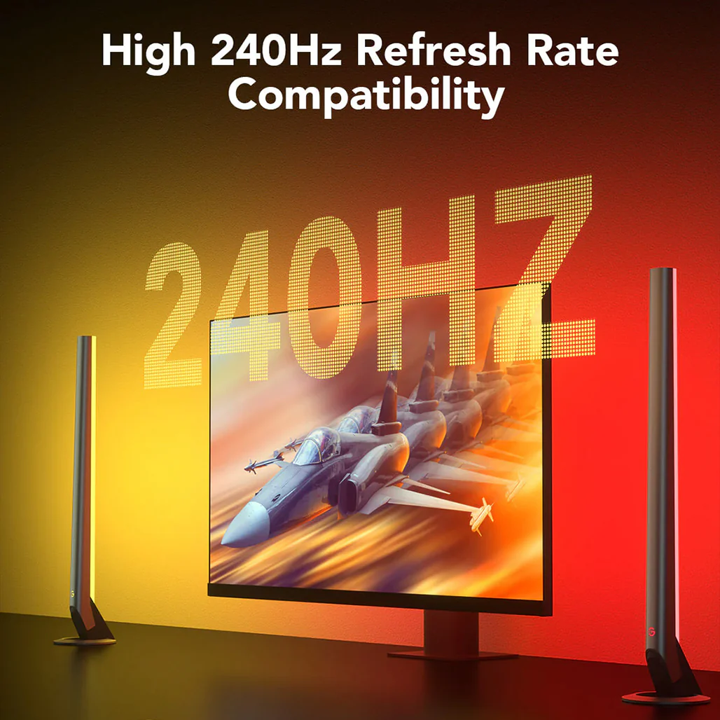 Govee AI Gaming Sync Box Kit – HDMI 2.0 Lighting Sync for 4K, 240Hz, Dolby Vision & Real-Time RGB Effects - Image 5