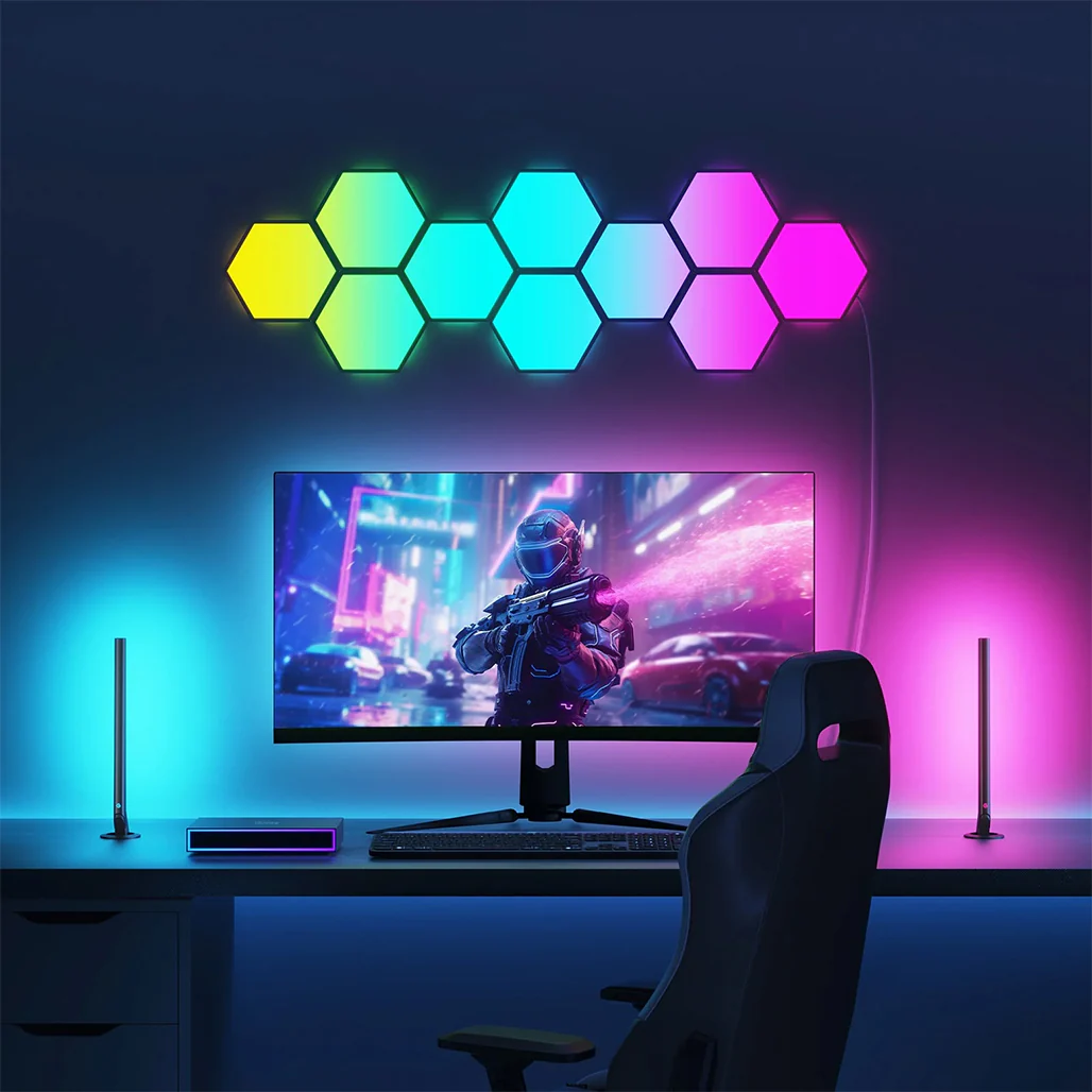 Govee AI Gaming Sync Box Kit – HDMI 2.0 Lighting Sync for 4K, 240Hz, Dolby Vision & Real-Time RGB Effects - Image 7
