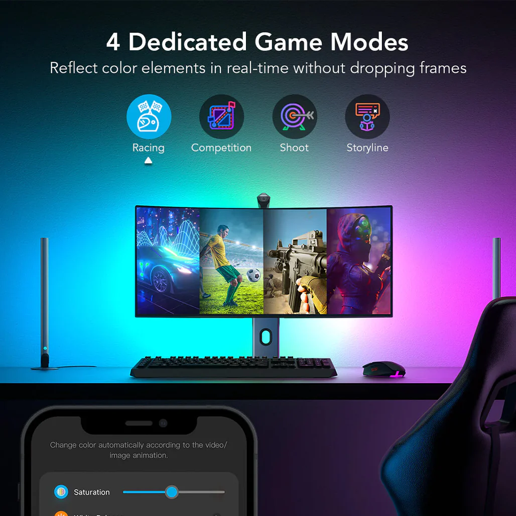 Govee DreamView G1 Pro Gaming Light - H604A - Image 3