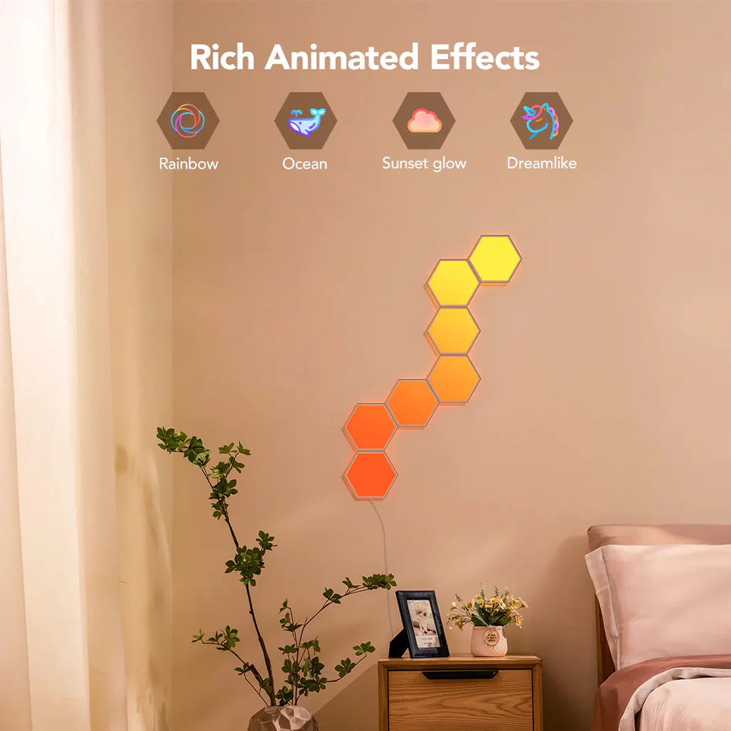 Govee Glide Hexagon Light Panels H6061 - Image 6