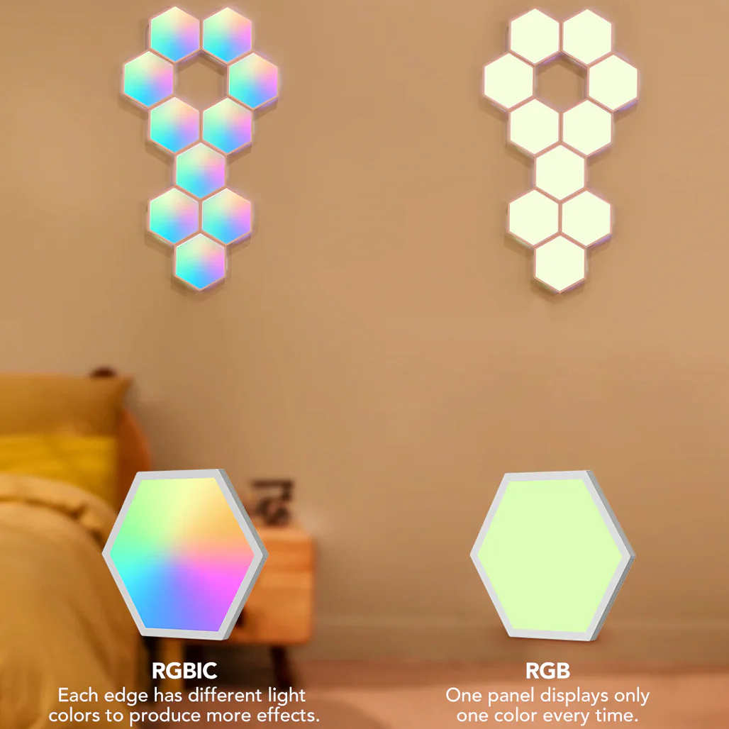 Govee Glide Hexagon Light Panels H6061 - Image 7