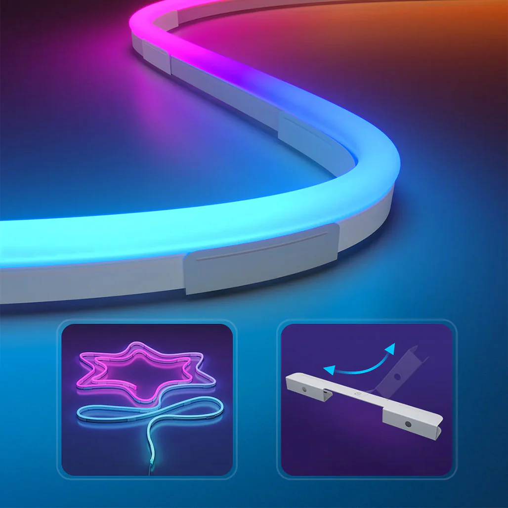 Govee Neon Rope Light 2 | Dynamic RGBIC Lighting with Matter Compatibility - Image 7