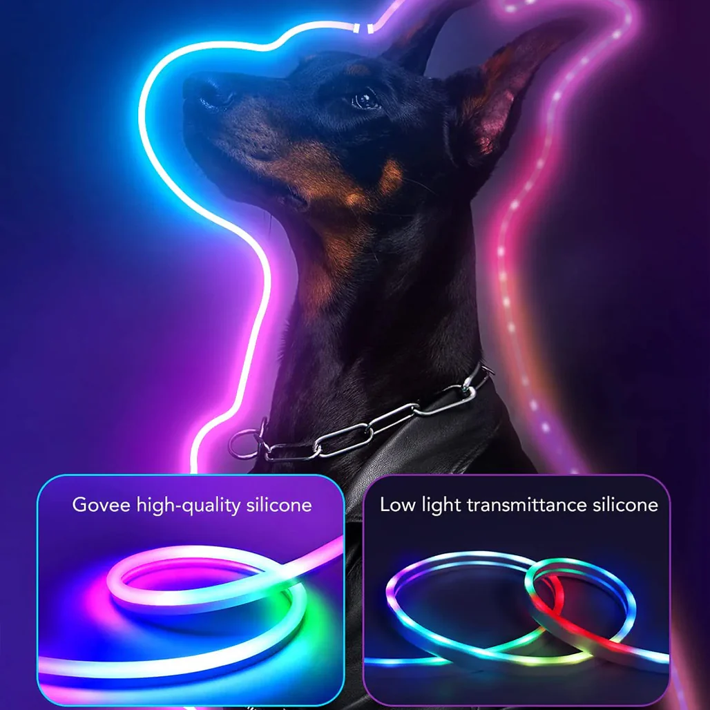 Govee Neon Rope Light H61A2 (16.4FT) – Smart RGBIC LED Strip for Creative Lighting - Image 10