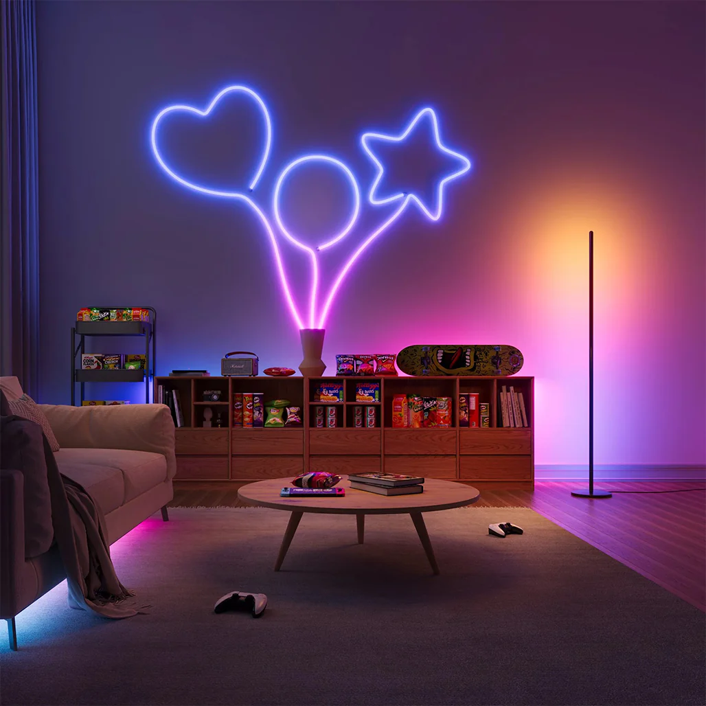 Govee Neon Rope Light H61A2 (16.4FT) – Smart RGBIC LED Strip for Creative Lighting - Image 12