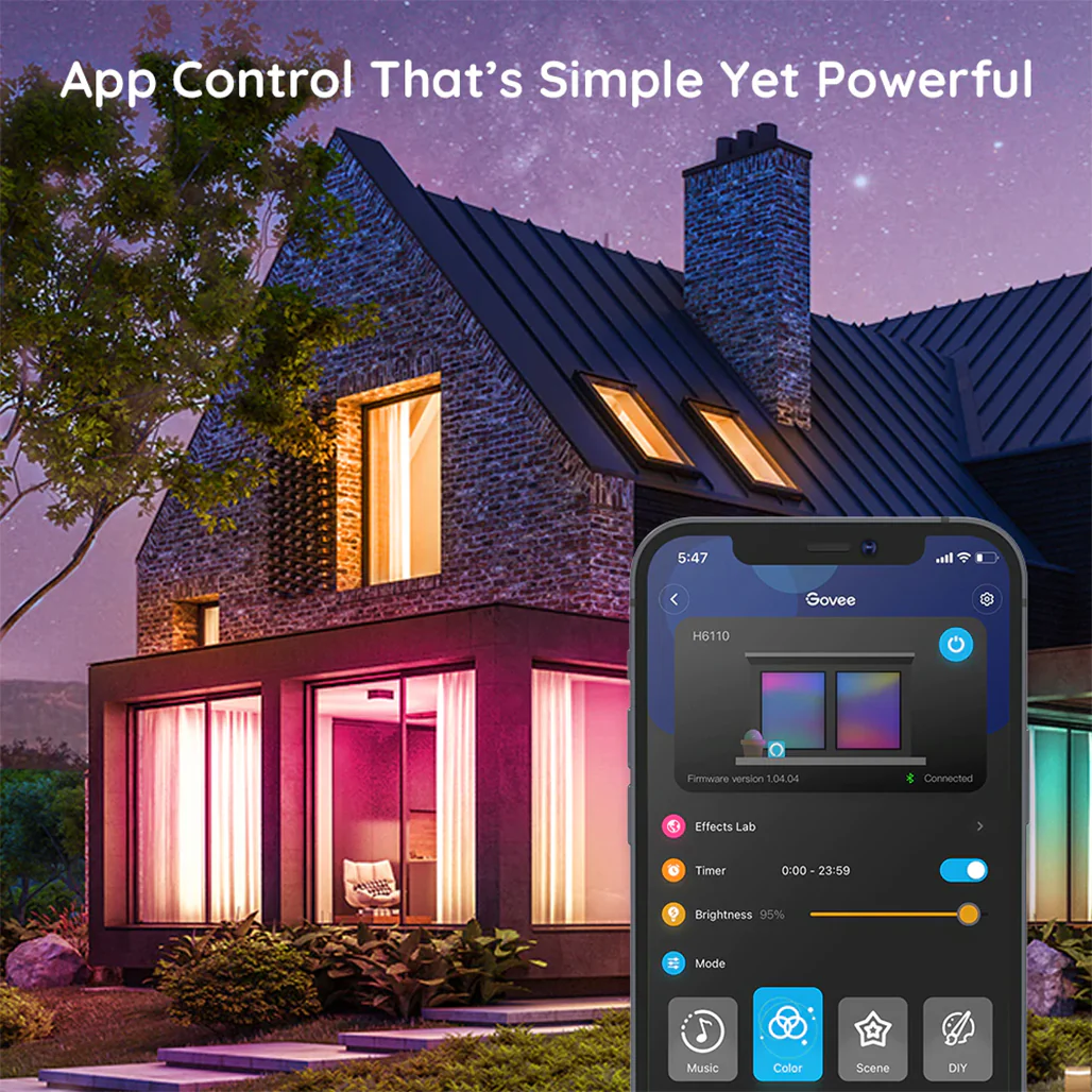Govee RGB Smart Wi-Fi + Bluetooth LED Strip Lights(10m) | H6110 - Image 2
