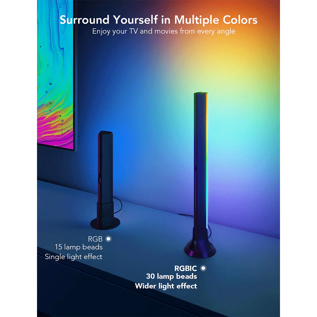 Govee RGBIC TV Light Bars for 45-70 inch TVs | H6046211 - Image 2