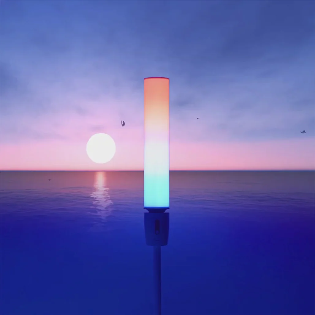 Govee RGBICWW Cylinder Floor Lamp - H6078 - Image 4