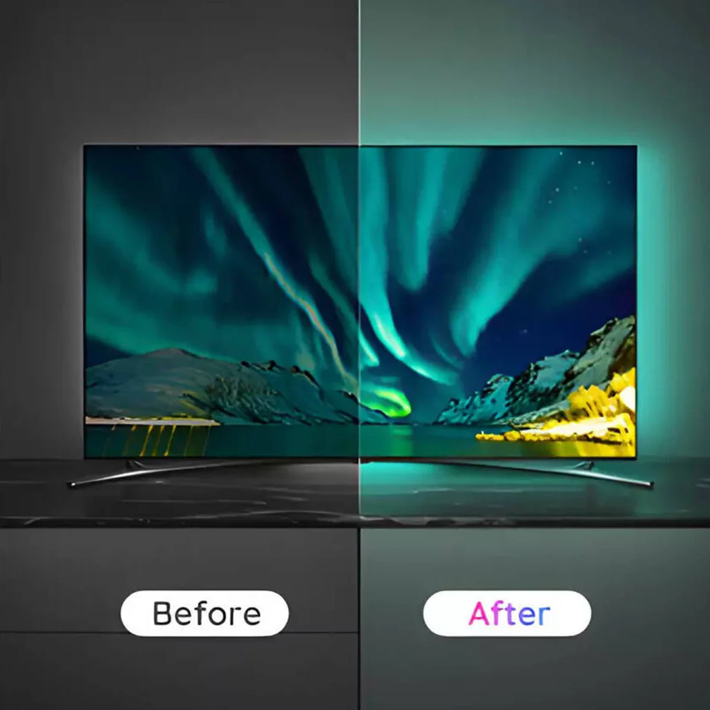 Govee Smart LED TV Backlight 46-60" – RGB Light Strip - H61780A1 - Image 4