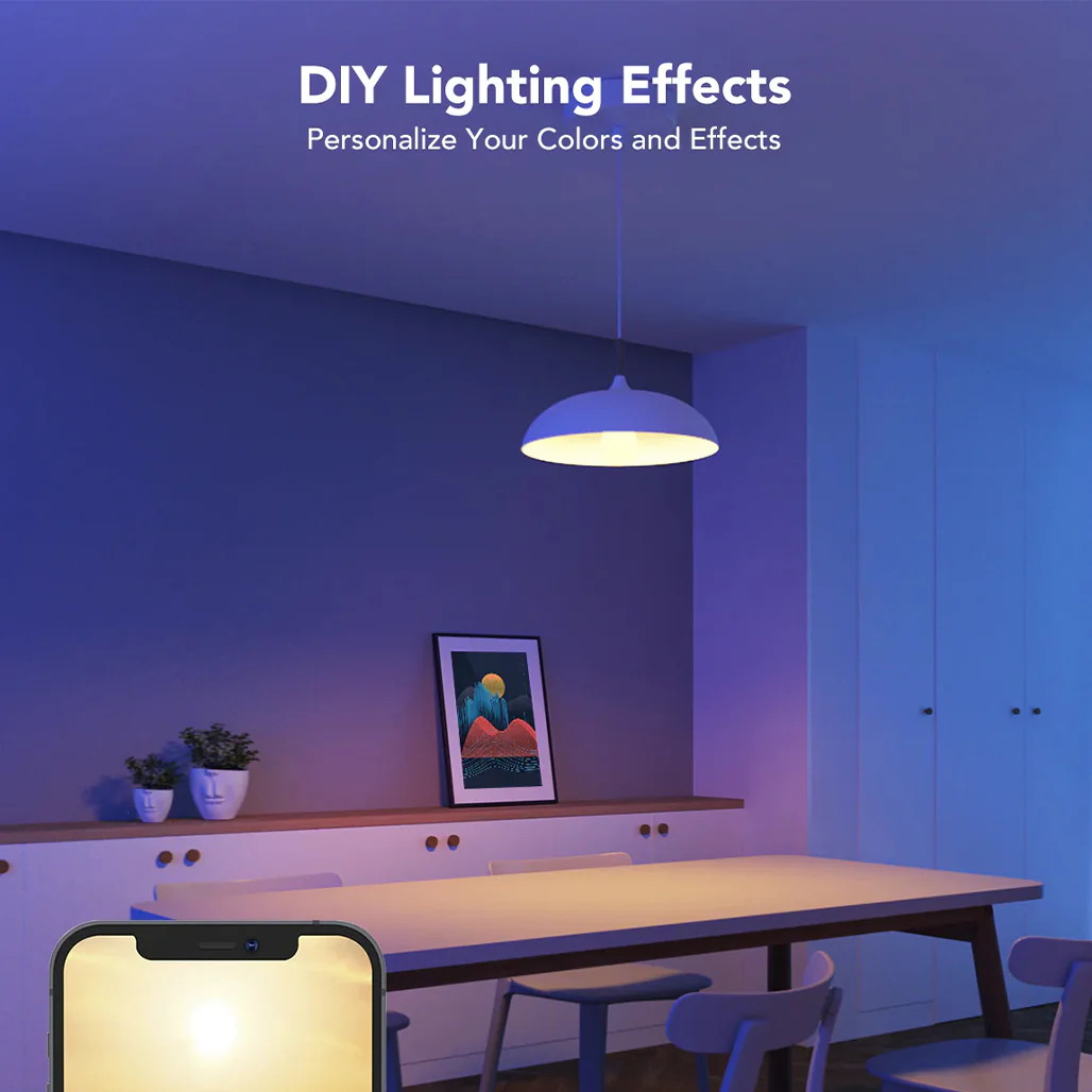 Govee Smart RGBWW Light Bulbs 1200 Lumens - H6009 - Image 6