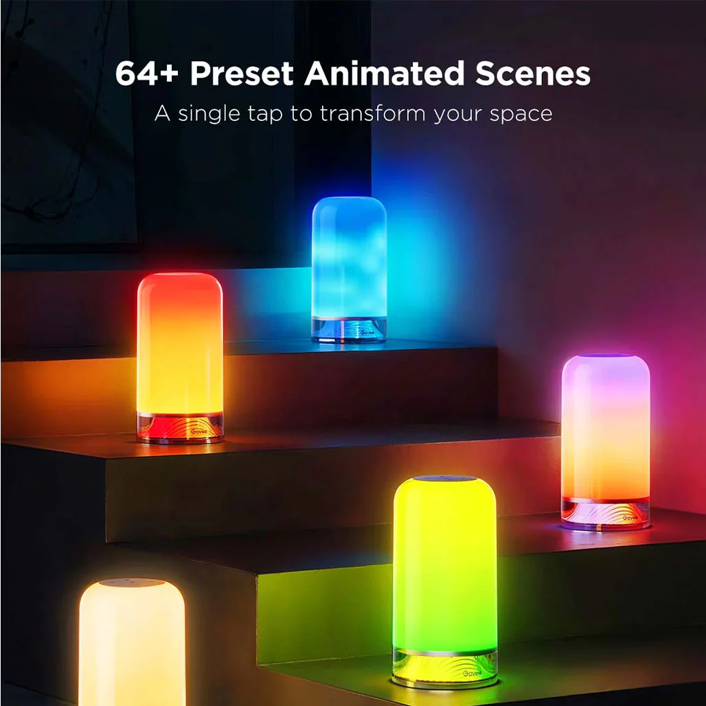 Govee Table Lamp 2 - RGBICWW Smart Lighting with DIY, Music Sync, and Voice Control - Image 2