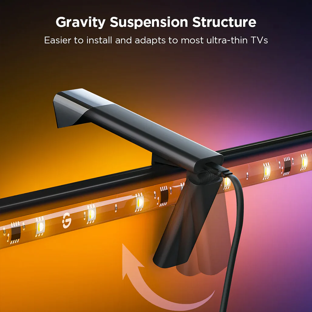 Govee TV Backlight 3 Lite – Smart RGBICW LED Strip - HD60992D2 - Image 5