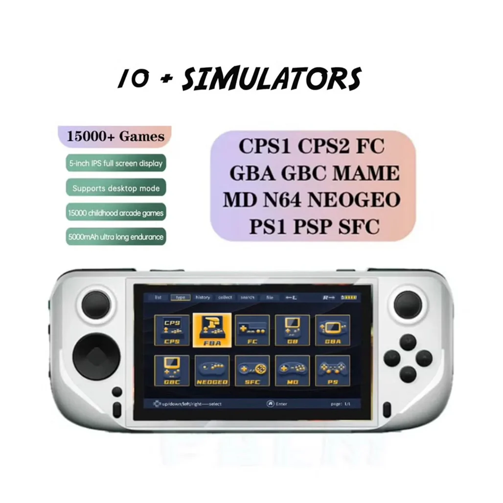 GP Pro M19 Handheld Console – 5" HD Screen | Portable Gaming Experience - Image 3
