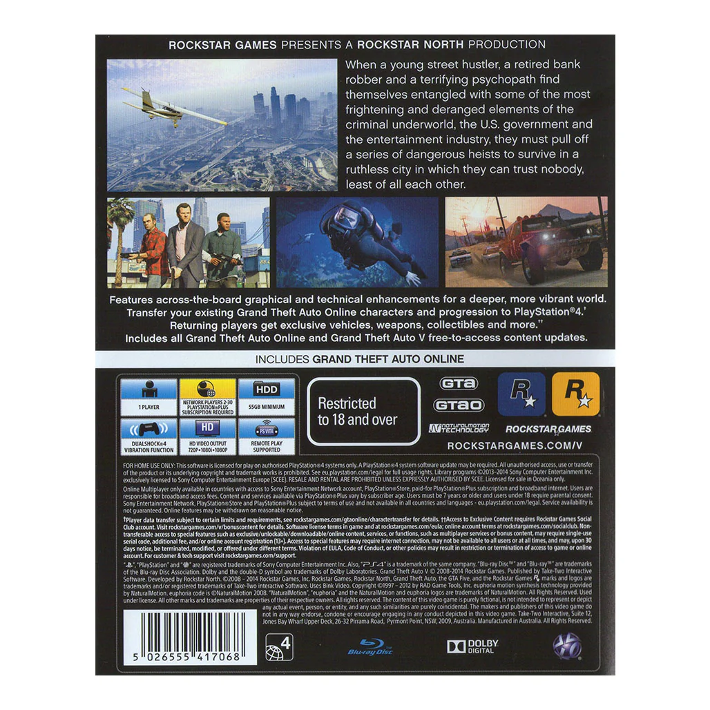Grand Theft Auto V PS4 - Image 2