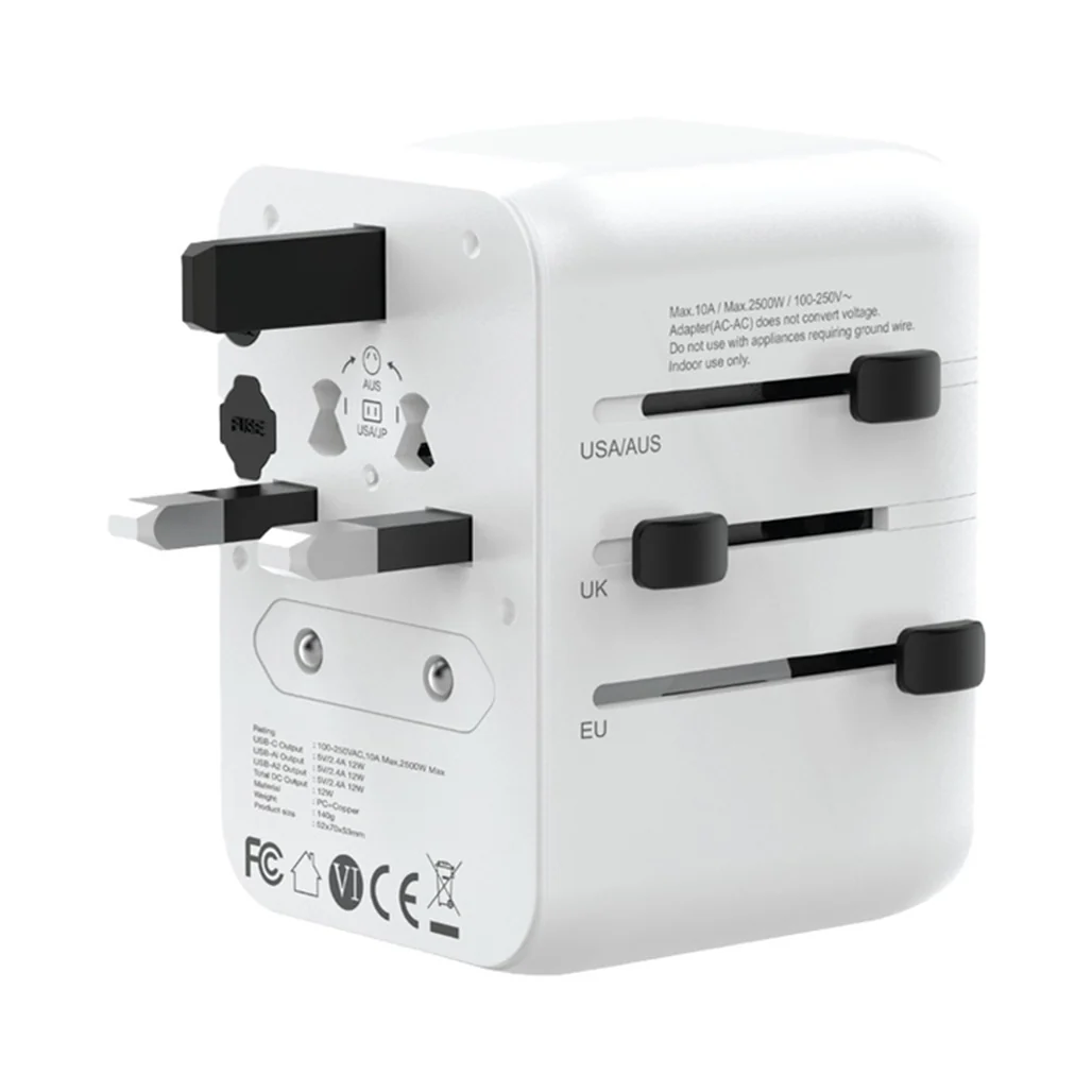Green Lion 12W Universal Travel Adapter - Image 2
