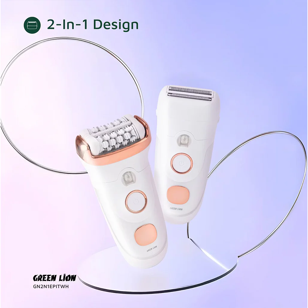 Green Lion 2 in 1 Epilator - Shave, Trim, Epilate - Image 14