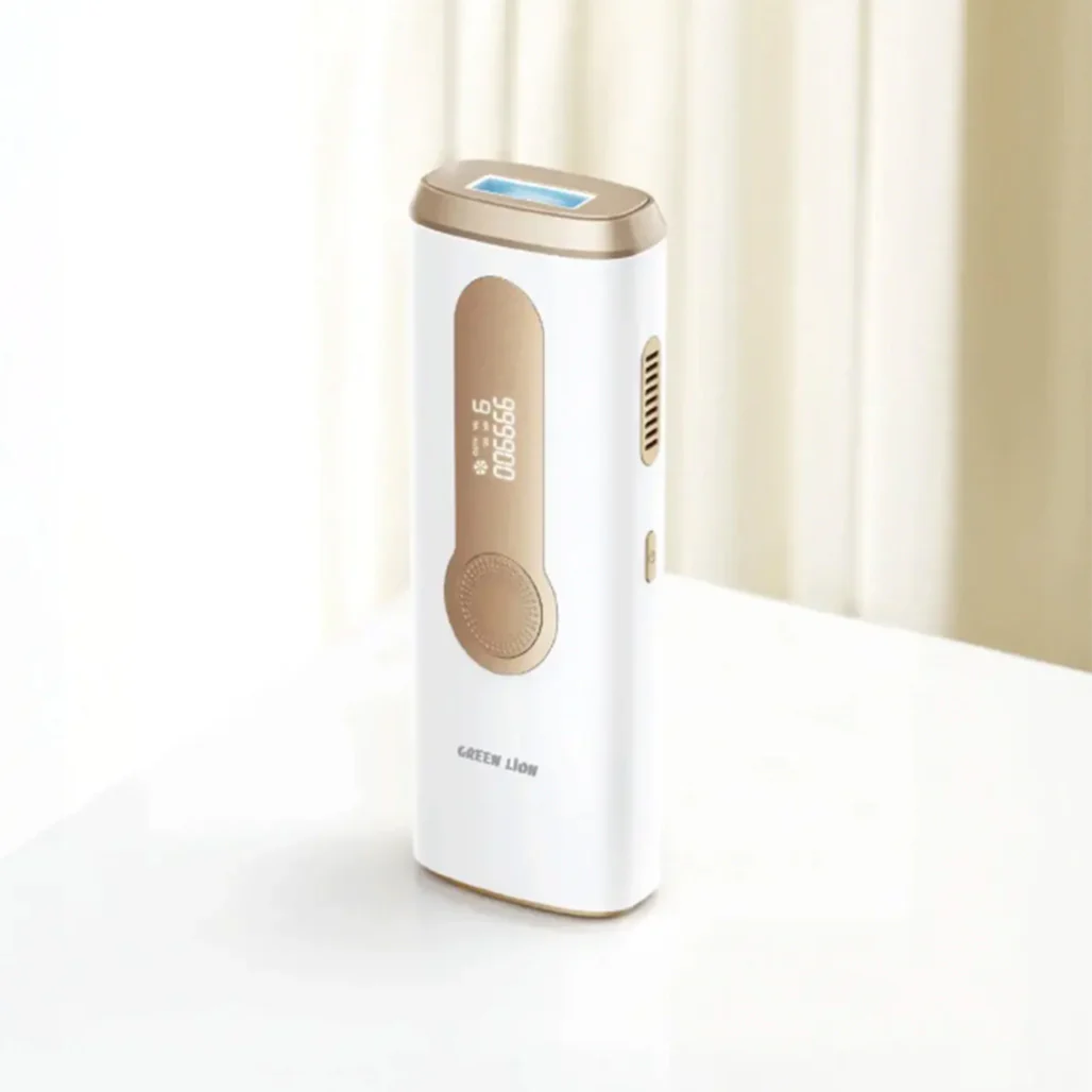Green Lion 3-in-1 Laser Hair Removal Device – IPL with Skin Rejuvenation & Acne Treatment – White - Image 3