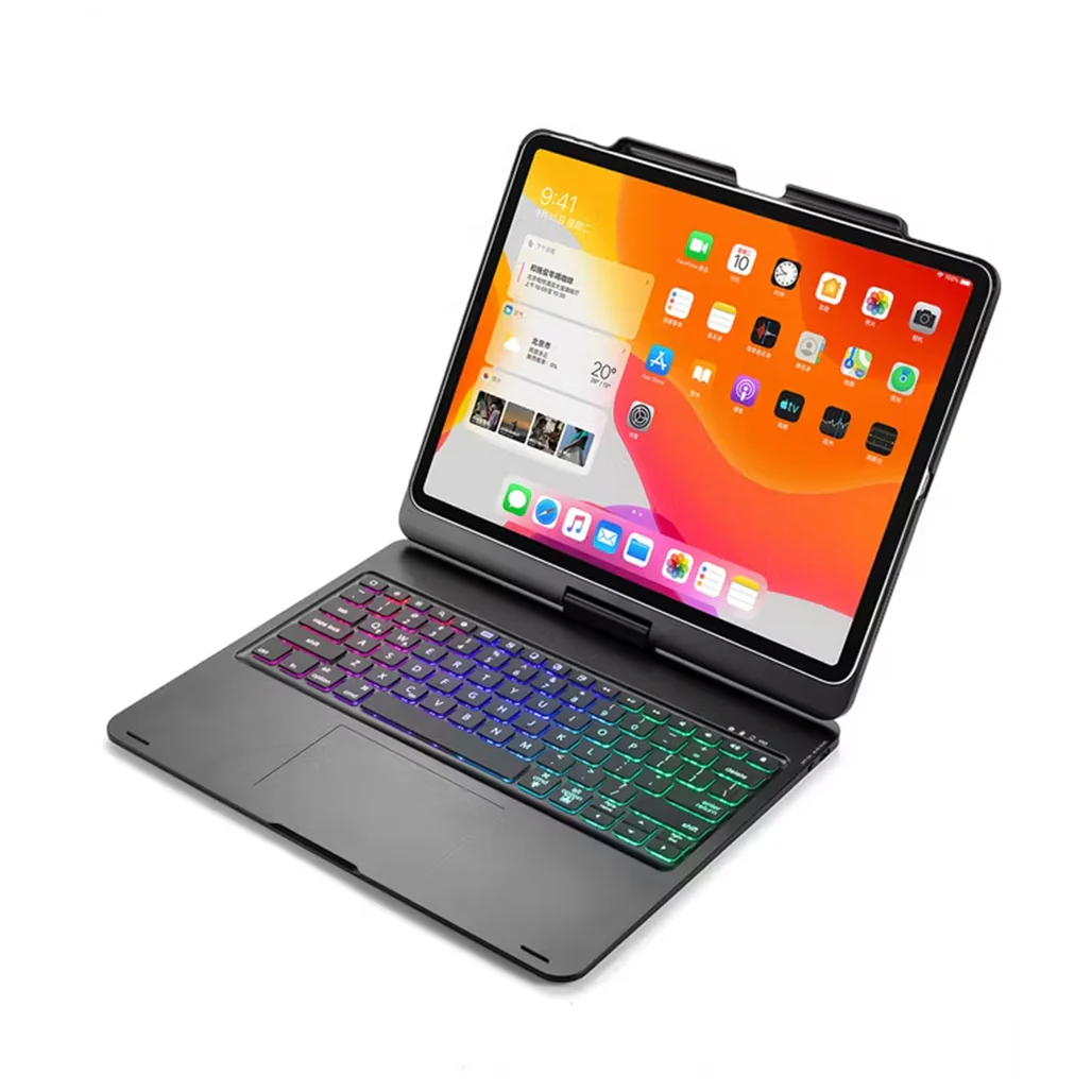 Green Lion 360° iPad Keyboard 500mAh for IPad Pro 12.9 inch - Black - Image 2