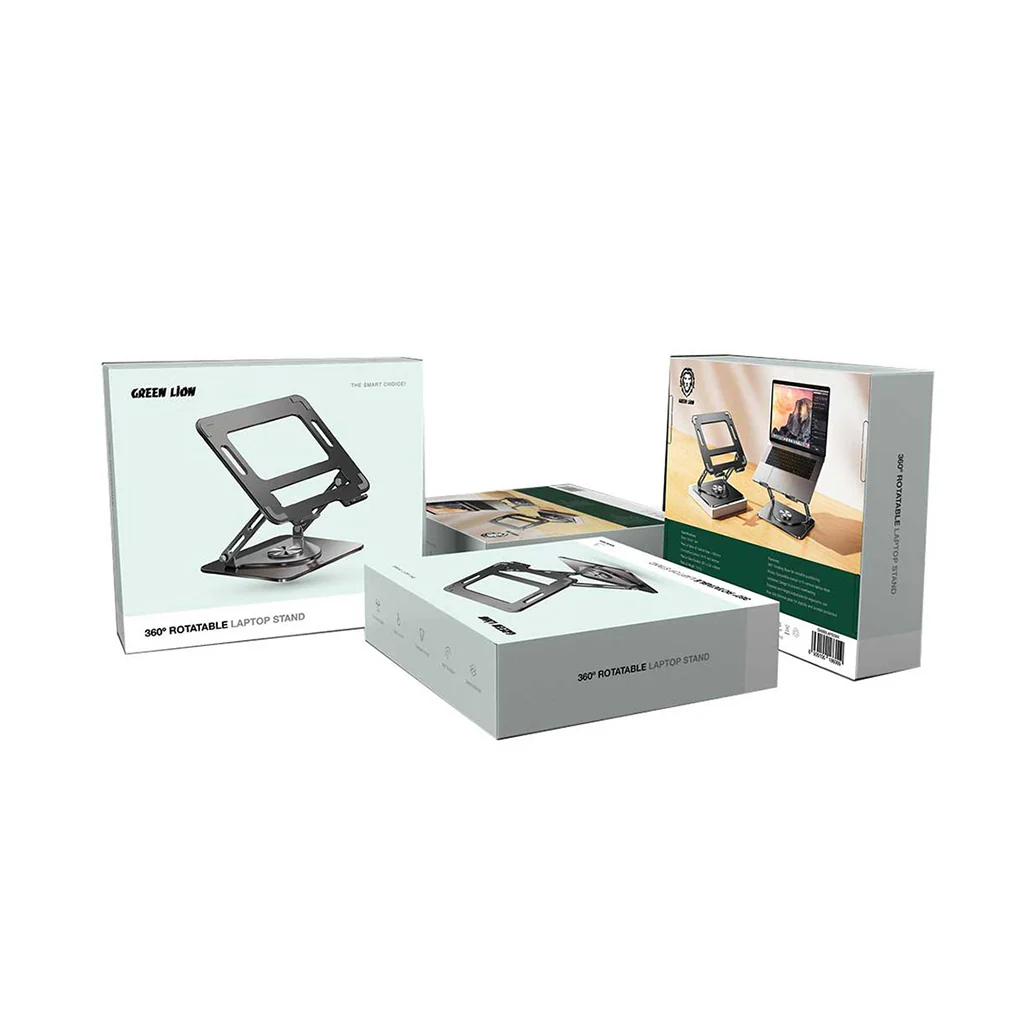 Green Lion 360° Rotatable Laptop Stand – Ergonomic and Durable Support for 13-17 Inch Laptops - Image 2