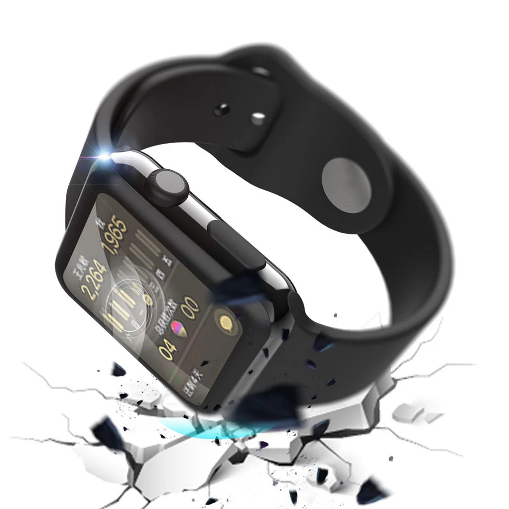 Green Lion 3D HD Glass Screen Protector For Apple Watch 41mm - Image 2