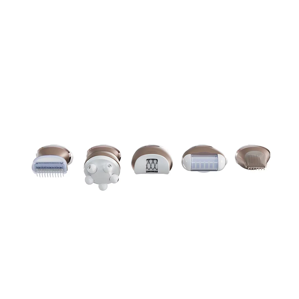 Green Lion 5 in 1 Cordless Epilator Kit - White - Image 5