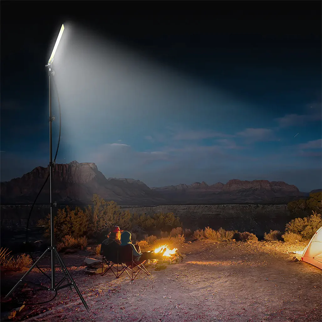 Green Lion 50W Camping LED Light with Adjustable Tripod Stand – Portable Outdoor Illumination - Image 3