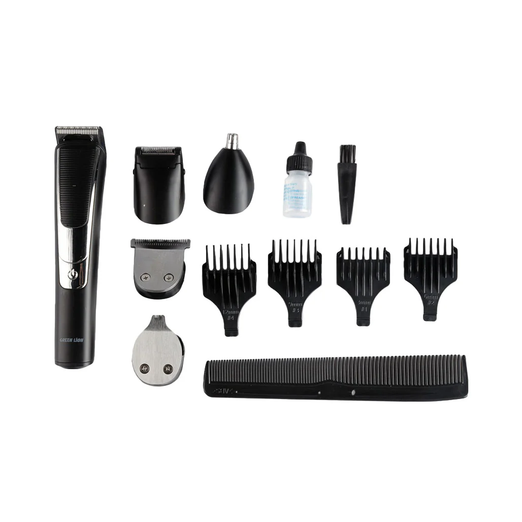 Green Lion 5in1 Grooming Set 600mAh - Black - Image 3