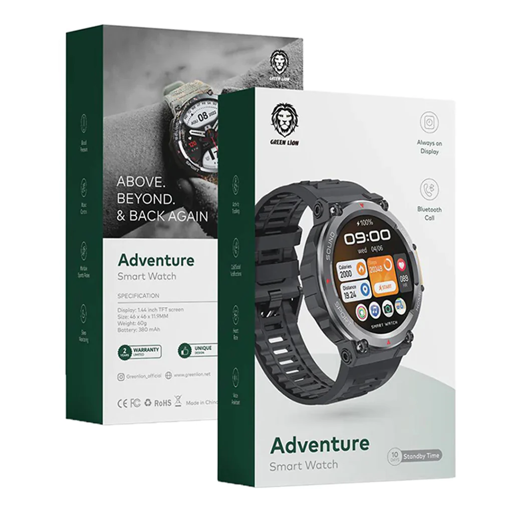 Green Lion Adventure Smart Watch - Image 4