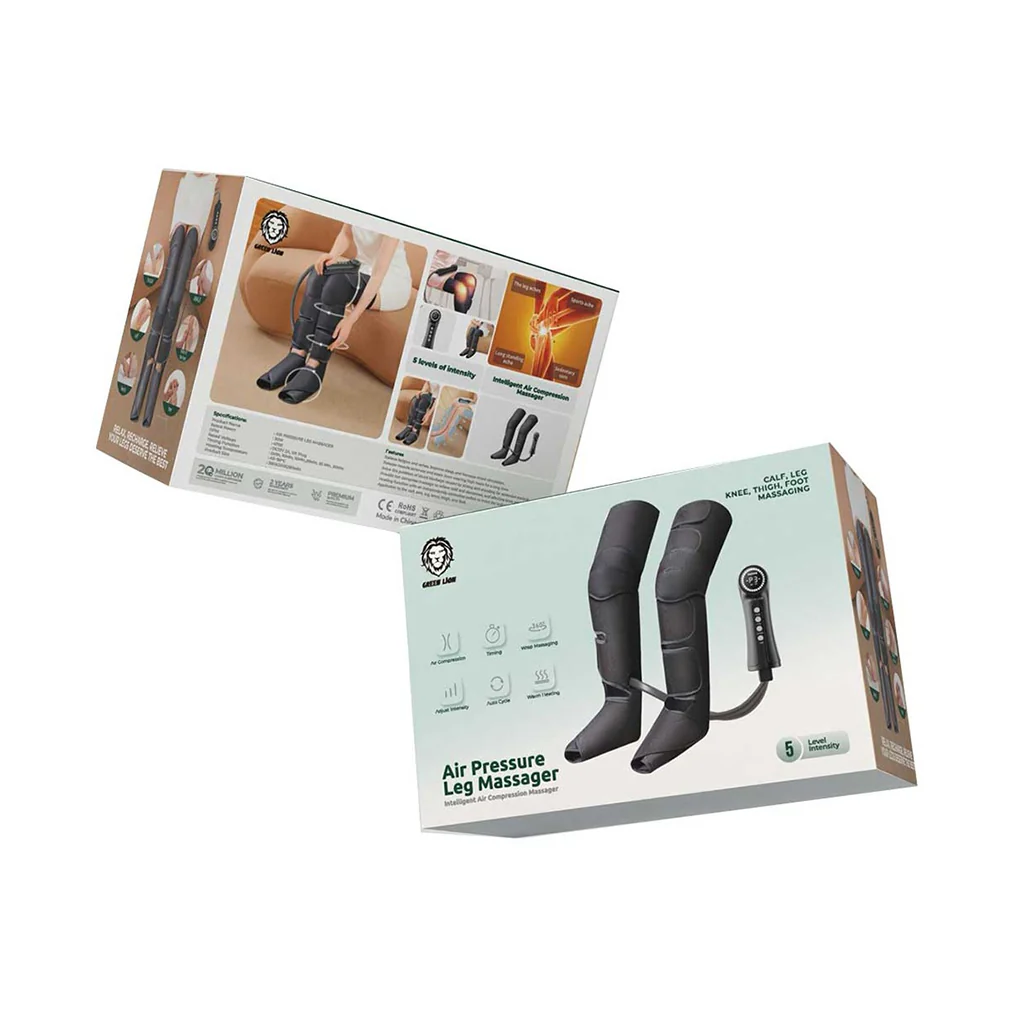 Green Lion Air Pressure Leg Massager - Image 2