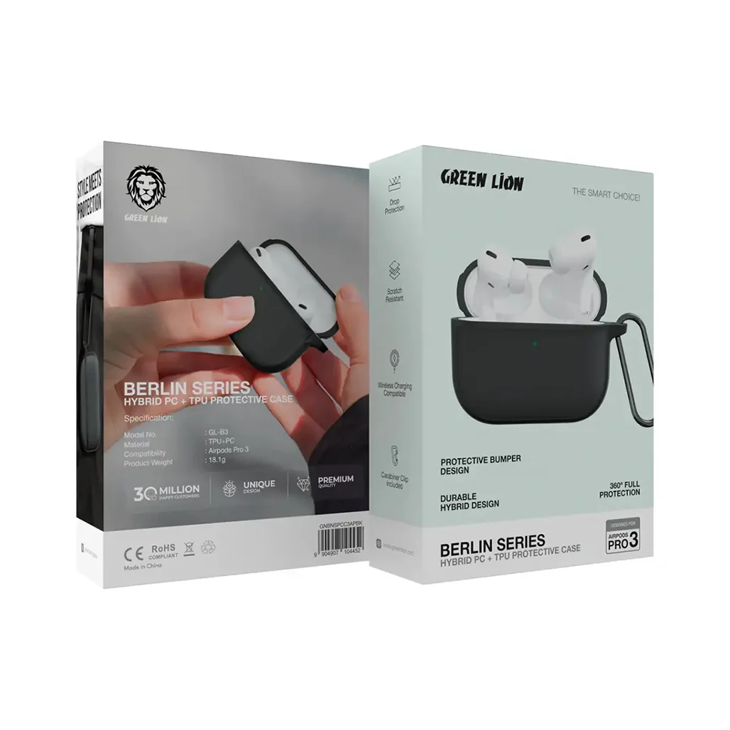 Green Lion Berlin Series Case for AirPods Pro 3 - Image 2