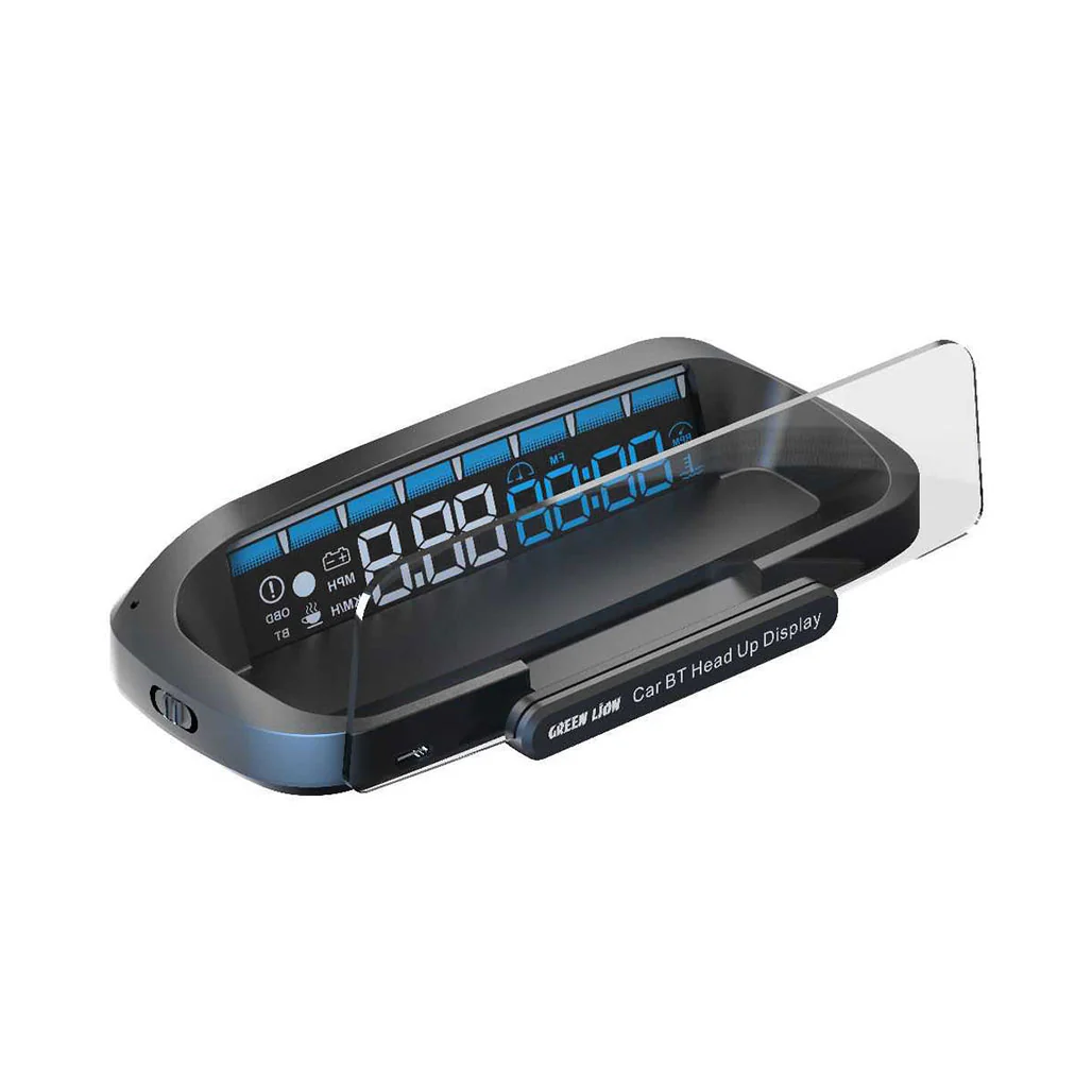 Green Lion Car BT Head Up Display - Black - GNCBTHDPLYBK