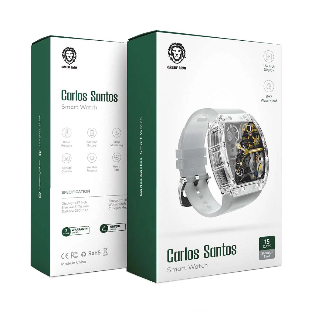 Green Lion Carlos Santos Smart Watch - Image 2