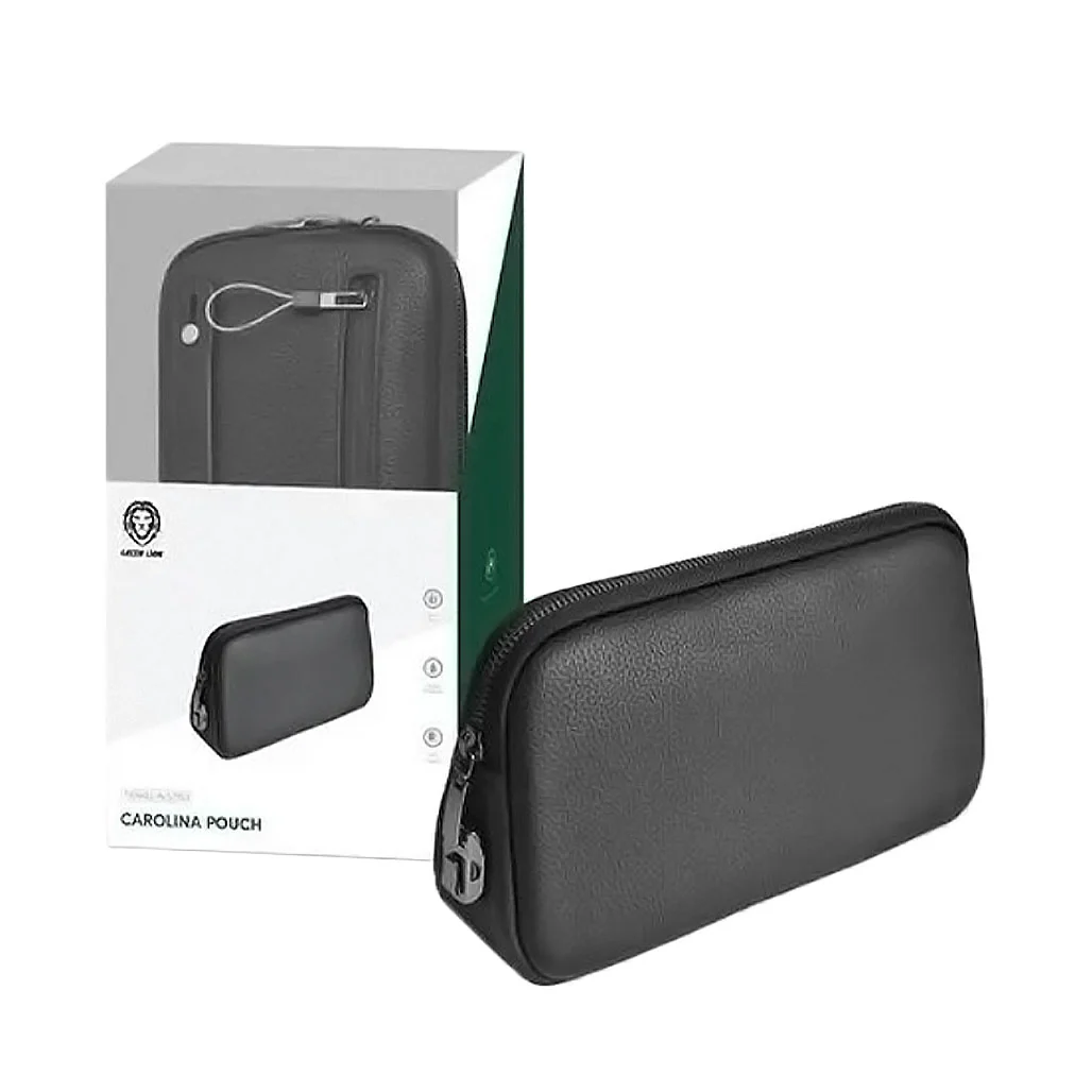 Green Lion Carolina Travel Pouch - GNCATPCHBK - Image 2