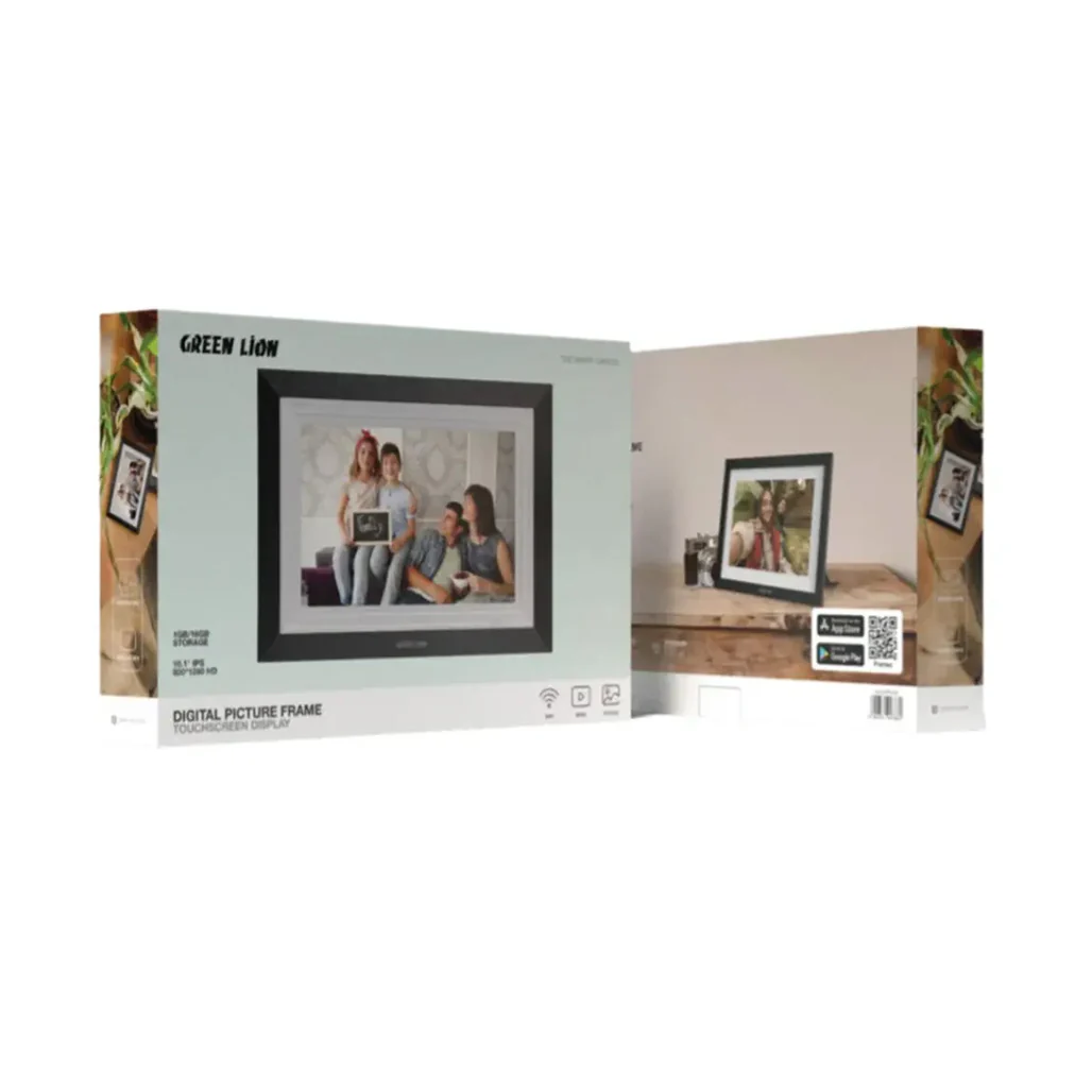 Green Lion Digital Picture Frame Touch Screen Display 10.1 Inch - Black - Image 2