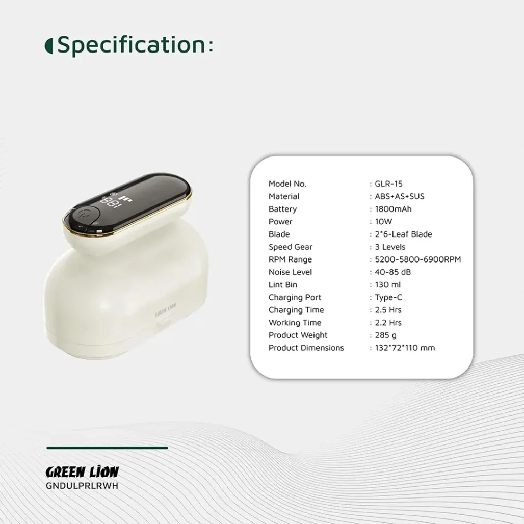 Green Lion DualPro Digital Fabric Remover - Image 3