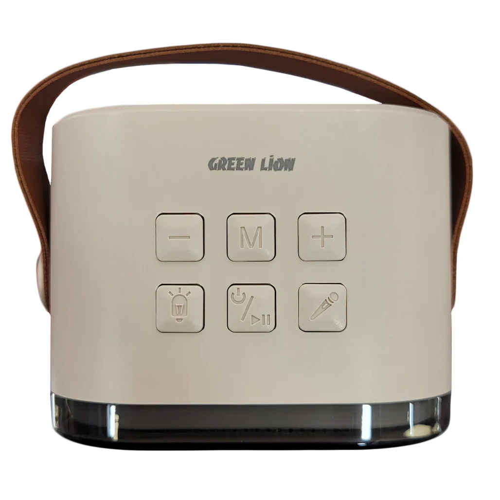 Green Lion Duet Echo Lite Karaoke Speaker - Bluetooth 5.3, 5W Output | GNDUECHL5WBG - Image 2