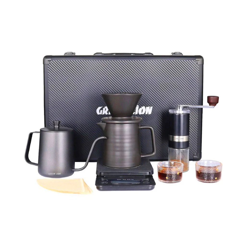 Green Lion G-80 Coffee Maker Set