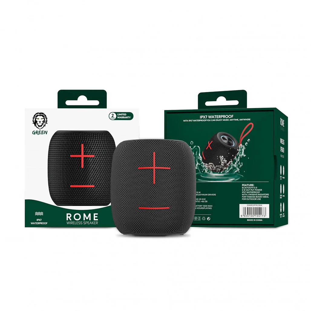 Green Lion GNROPROBK Rome Wireless Speaker - Image 4