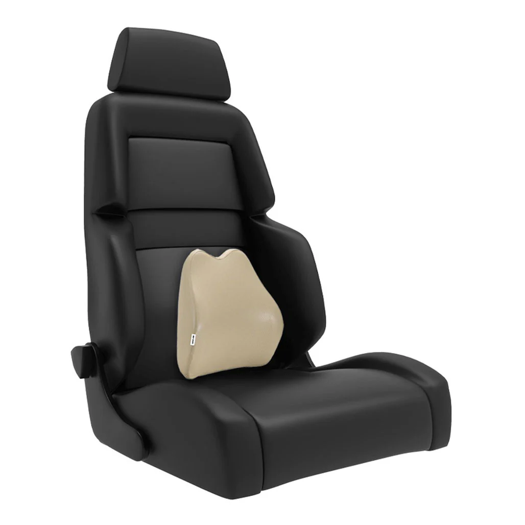 Green Lion GNSETCUSNLBR Car Seat Back Cushion - Light Brown - Image 2