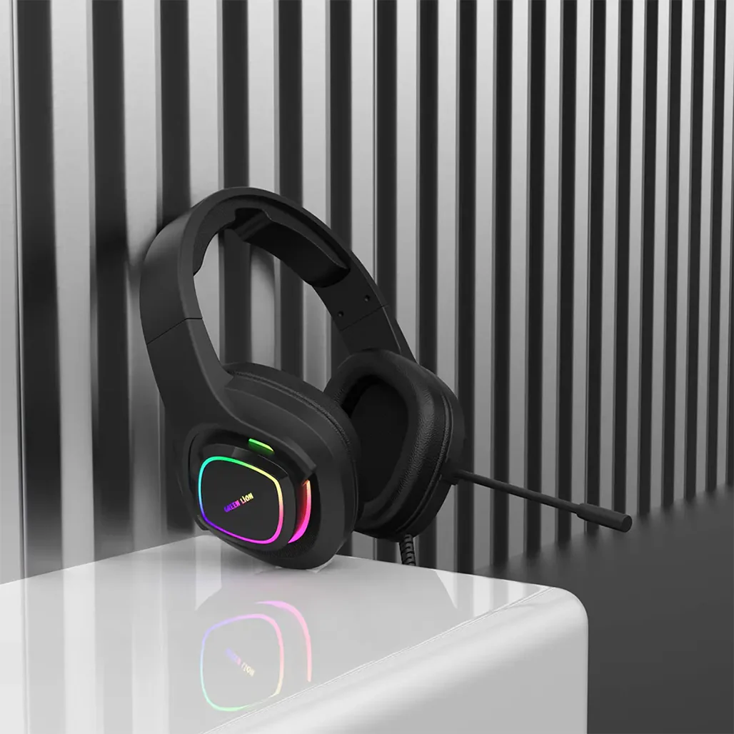 Green Lion GP32X Gaming Headphones - Image 3