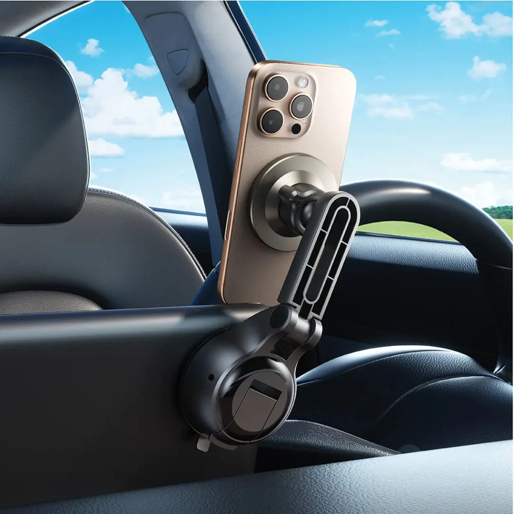 Green Lion GX-66 MagSafe Car Phone Holder - Black - Image 3
