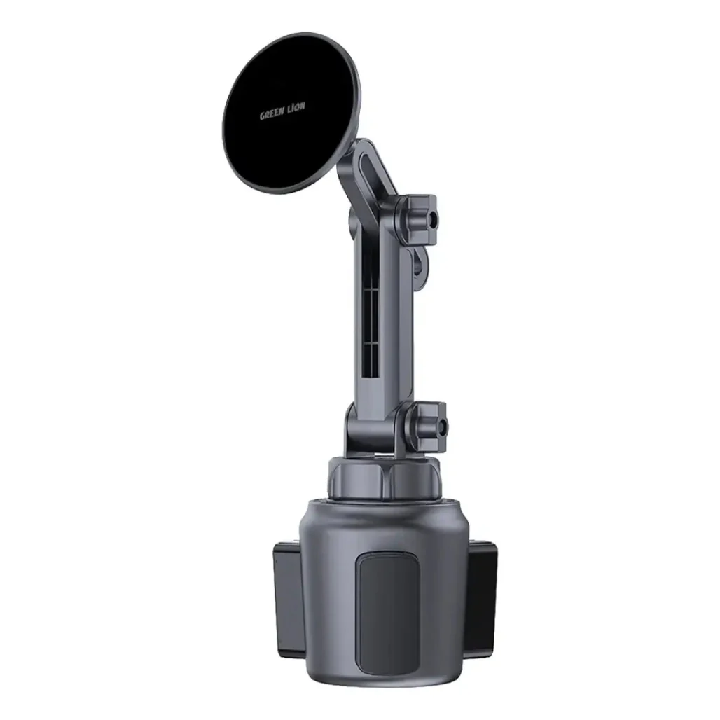 Green Lion GX-73 MagSafe Car Cup Phone Holder - Black