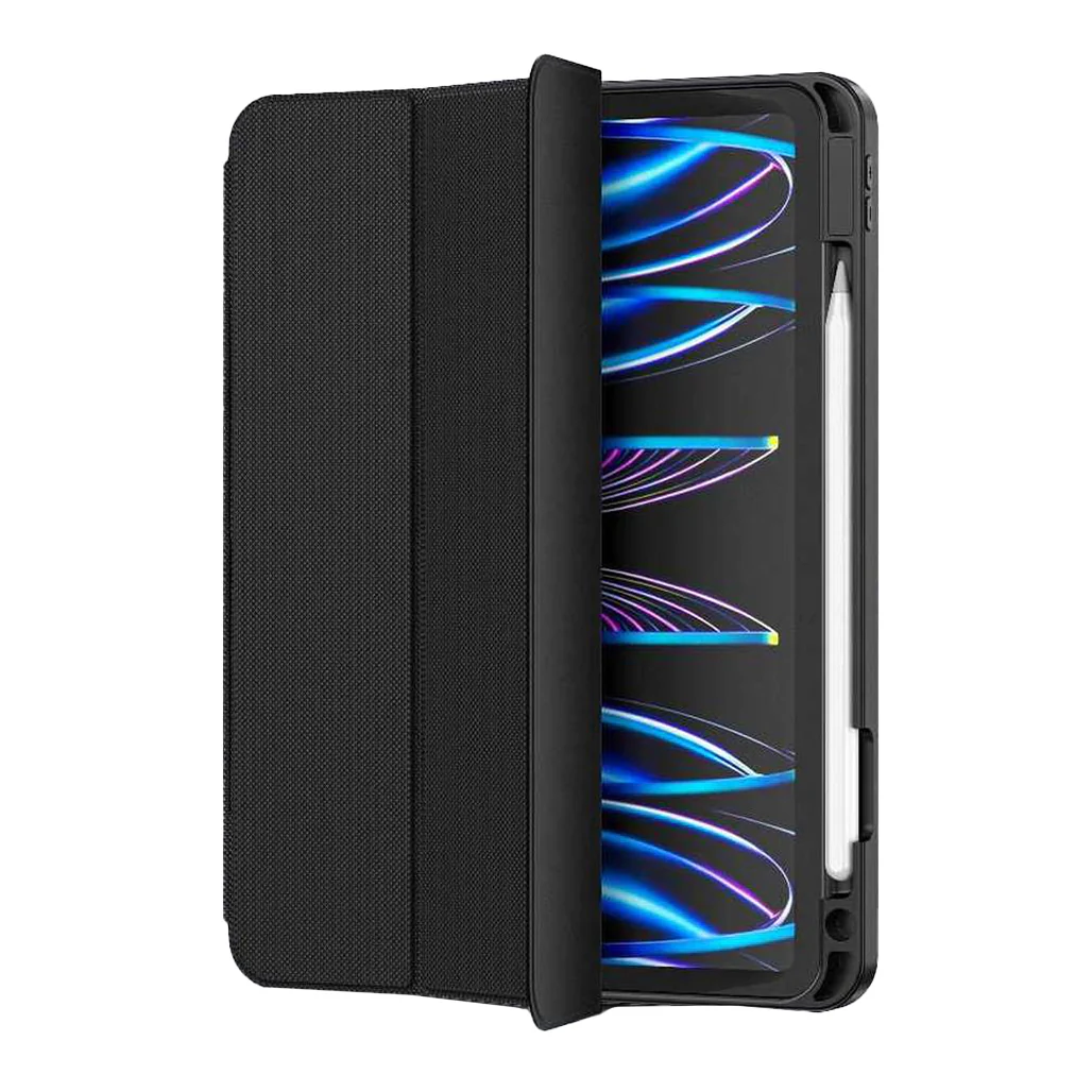 Green Lion Hogo Premium Case with Pencil Holder for iPad 12.9" - Black