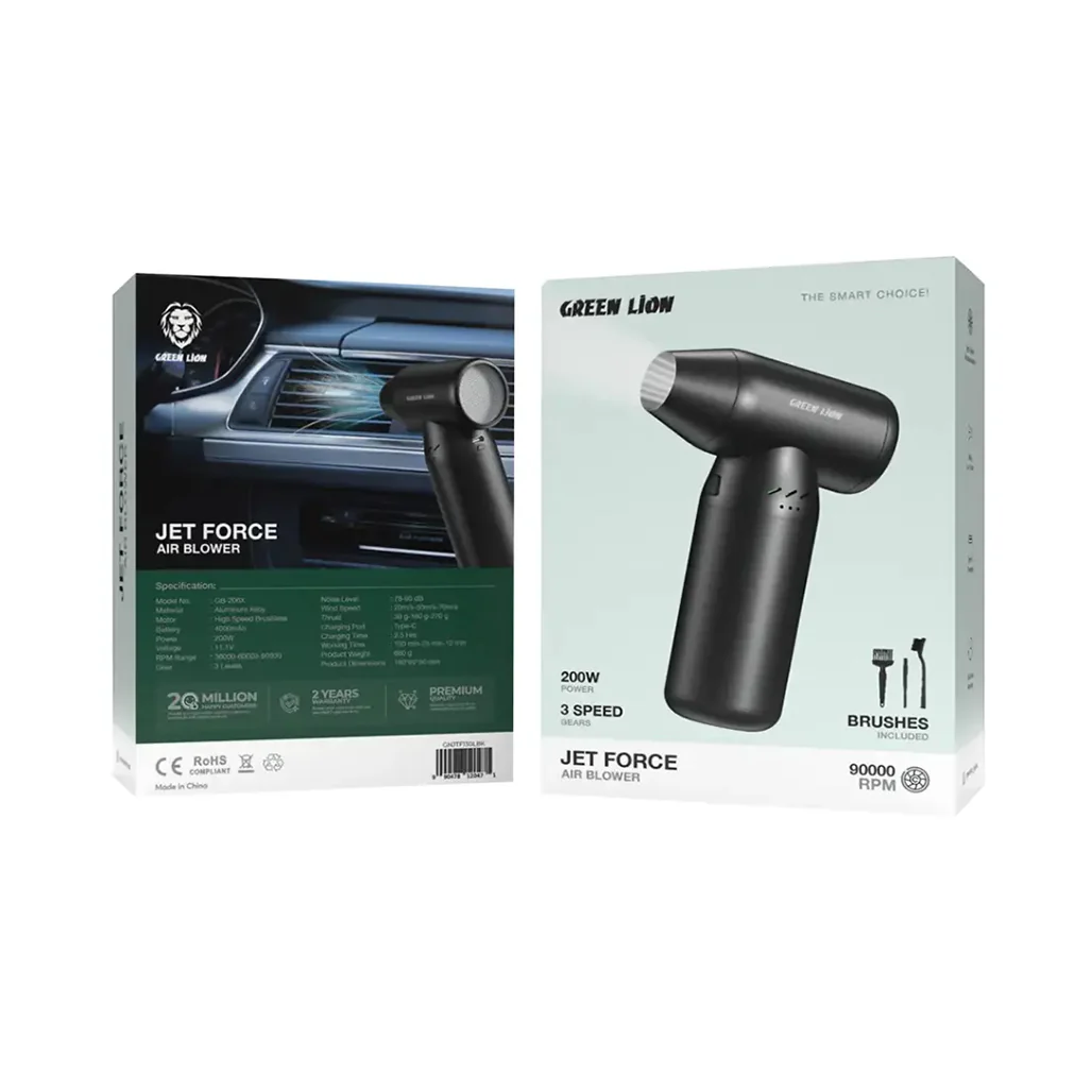 Green Lion Jet Force Air Blower - Black - Image 2