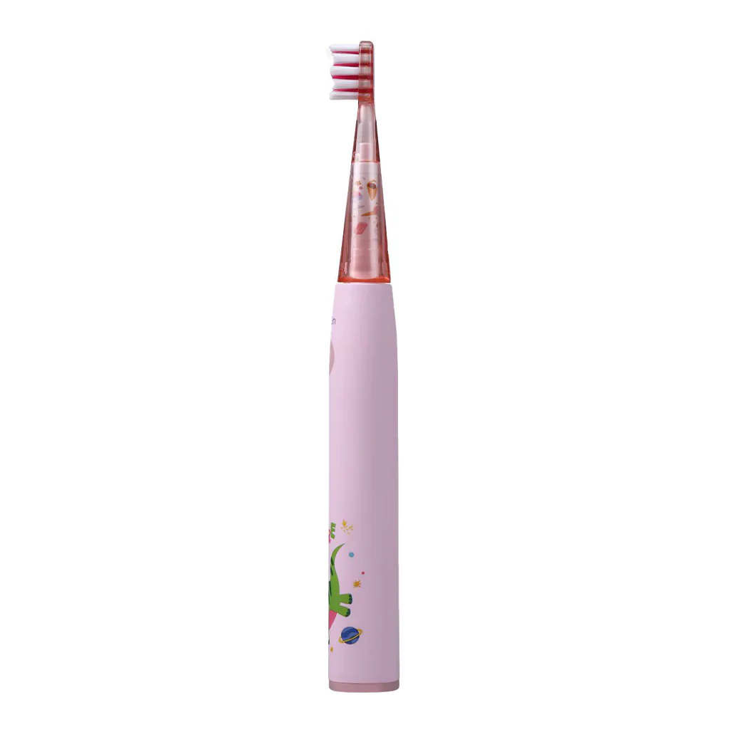 Green Lion Kids Electric Toothbrush - 3 Modes, 60 Days Battery, Food-Grade Bristles, Waterproof, Shining Lights, 500mAh Battery, Safe for Children - Image 4
