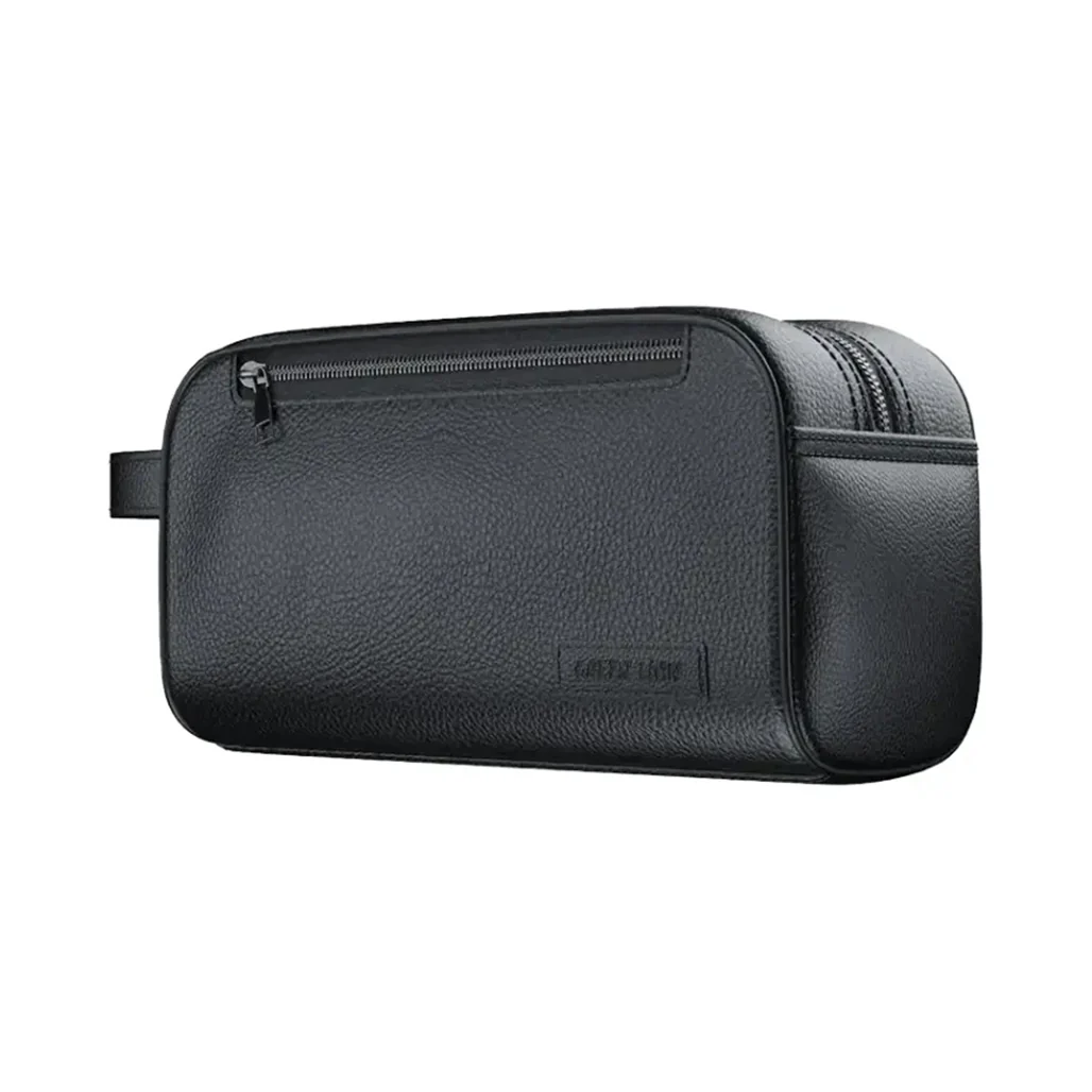 Green Lion Lakeshore Clutch Bag - Stylish, Spacious, and Water-Resistant PU Leather