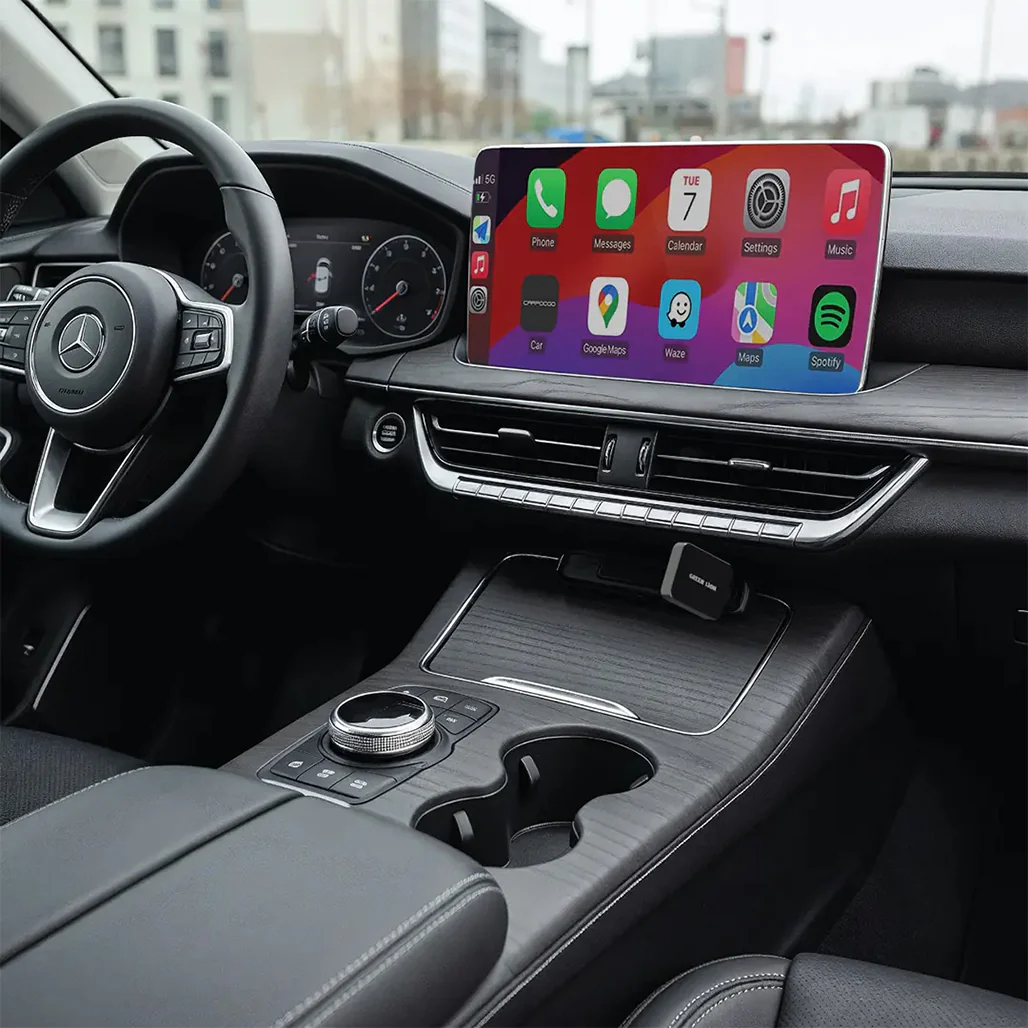 Green Lion Mini Wireless Adapter CarPlay & Android Auto - Black - Image 4