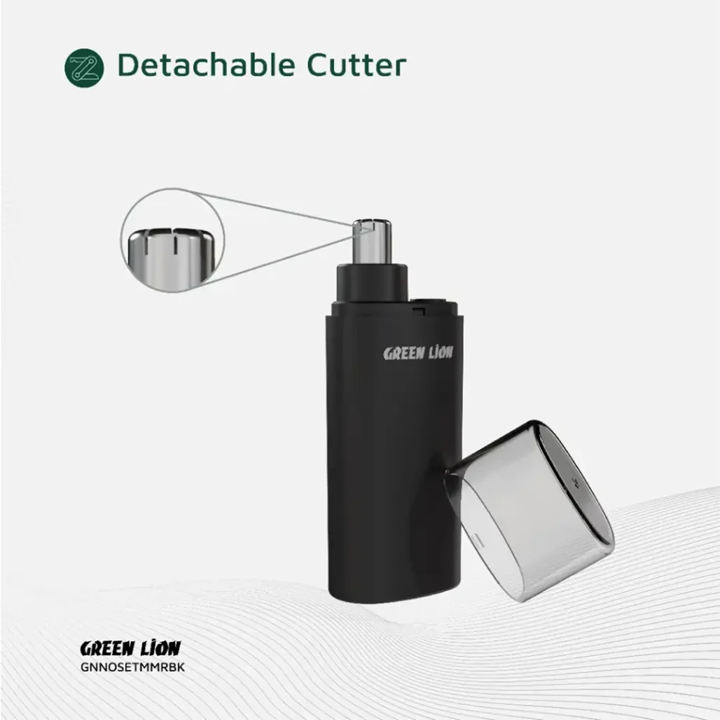Green Lion Nose Pro Nose and Ear Trimmer – Black - Image 4