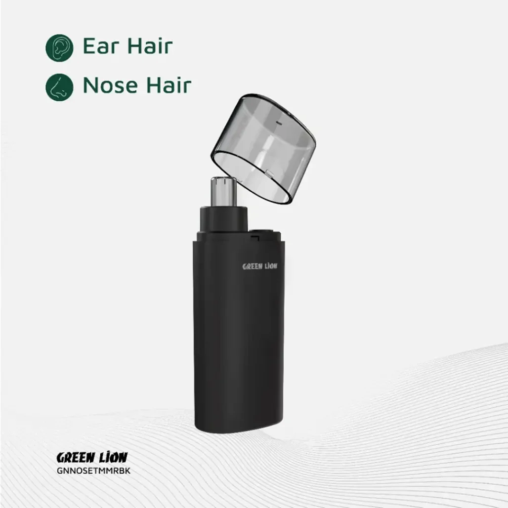 Green Lion Nose Pro Nose and Ear Trimmer – Black - Image 5
